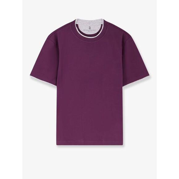 Brunello Cucinelli Men Cotton T-Shirt
